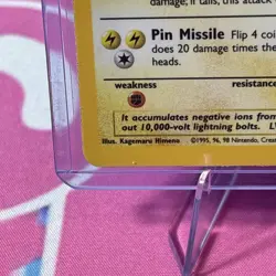 Pokemon TCG Jolteon Jungle Holo Rare Card 4/64 HP - Image 4