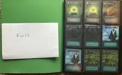 Sorcery Contested Realm Collection Binder Beta/Arthurian Legends Foils 272 Cards - Image 1