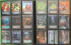 Sorcery Contested Realm Collection Binder Beta/Arthurian Legends Foils 272 Cards - Image 2