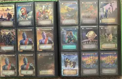 Sorcery Contested Realm Collection Binder Beta/Arthurian Legends Foils 272 Cards - Image 3