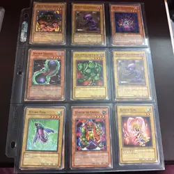 Vintage Yu-Gi-Oh Tcg Card Lot Of 216+ Vintage Cards Check Photos Lot “A” - Image 1