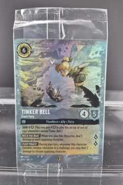 Disney Lorcana TCG - Tinker Bell - Giant Fairy - Fabled - Promo Card - Image 1