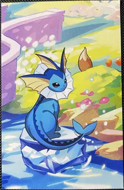 PUZZLE PIECE Vaporeon #134 - Scarlet & Violet Prismatic Pokemon Art Card 2025 - Image 1