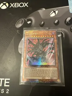 Yugioh Tragoedia RA03-EN223 Quarter Century Rare 1st Edition NM Card - Image 1