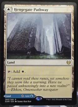 Hengegate Pathway #260 Kaldheim Regular Rare - Image 1