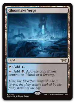 Gloomlake Verge #260 (NM) Duskmourn DSK Magic MTG - Image 1