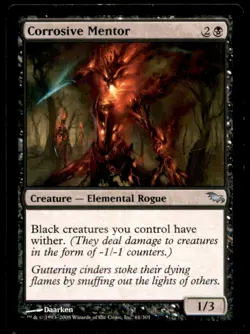 MTG Corrosive Mentor LP Light Play Shadowmoor [3461] - Image 1