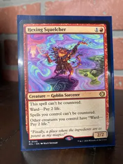 Hexing Squelcher 0145 Lorwyn Eclipsed Regular NM MTG - Image 1