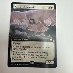 Nesting Dovehawk (Extended Art) Commander: March of the Machine Regular - Image 1