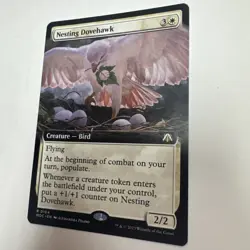 Nesting Dovehawk (Extended Art) Commander: March of the Machine Regular - Image 3