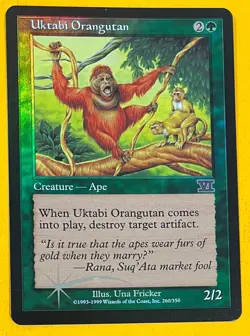 MTG UKTABI ORANGUTAN (Foil) Arena Promo (OldManMTG 007-943) - Image 1