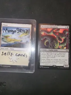 MTG Persistent Constrictor Commander: Duskmourn: House of Horror NM/EX - Image 3