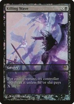 Killing Wave - Foil Promo Avacyn Restored LP MTG - Image 1
