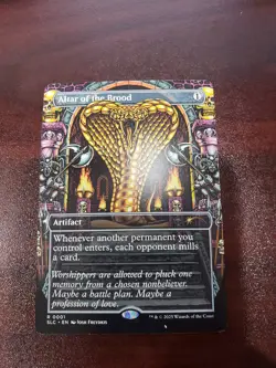 SLC Altar of the Brood #1 Borderless Encyclopedia Countdown Secret Lair Non-Foil - Image 1