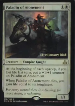 Paladin of Atonement - Rivals of Ixalan: #16, MTG - Foil Lp C250 - Image 1