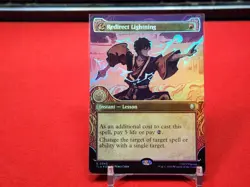 Redirect Lightning (Showcase) Avatar: The Last Airbender Foil NM - Image 1