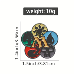 MTG Magic The Gathering Logo Promo Collectible Pin - Image 3