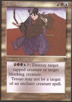 1 x Tetsuo Umezawa - Legends - Light Play - MTG - Image 1