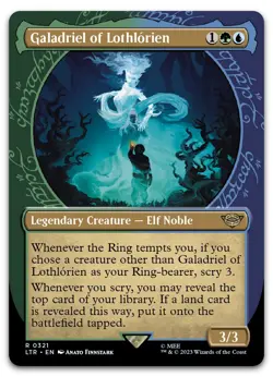 Galadriel of Lothlorien (Showcase) #321 (NM) Lord of the Rings LTR Magic MTG - Image 1
