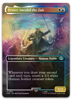 Prince Imrahil the Fair (Borderless) #431 (Foil) NM Lord of the Rings Magic MTG - Image 1