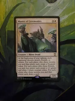 Master of Ceremonies - Commander: Streets of New Capenna [ Magic MTG ] - Image 1