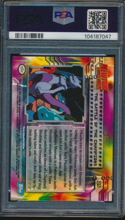 1999 Topps Pokemon Movie Edition #25 Battle/Champions PSA 10 GEM MINT - Image 3