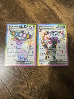 Umbreon EX & Espeon EX Promos - Pokemon TCG - Prismatic Evolutions - #175 / #176 - Image 1