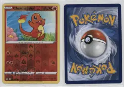 Charmander Reverse Foil Pokemon Sword & Shield Vivid Voltage #023 - Image 3