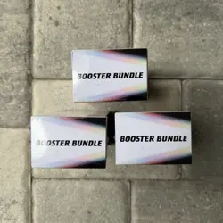 3x Pokemon TCG Prismatic Evolutions Booster Bundle -New Factory Sealed 18 packs - Image 5