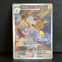 Raichu - 211/193 Illustration Rare Pokemon TCG SV02: Paldea Evolved - Image 1