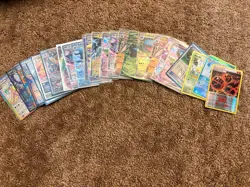 Assorted Pokemon Cards Japanese English and Chinese 25 Cards No Duplicates - Image 1