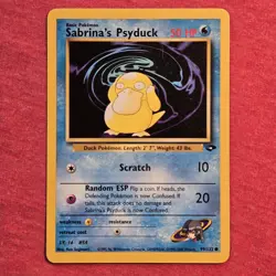 Pokemon WOTC Gym Challenge: Sabrina's Psyduck 99/132 - LP - Image 1