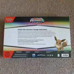 Pokemon Prismatic Evolutions Accessory Pouch Special Collection Eevee New Sealed - Image 2