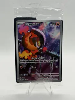 Pokemon TCG Phantasmal Flames Charcadet Illustration Rare ETB Promo Sealed - Image 1