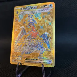 Pokemon TCG Garchomp EX #260/182 Paradox Rift Gold - Image 3