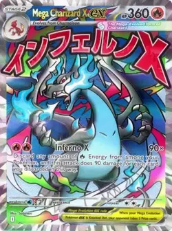 Mega Charizard X ex (#023) - Holofoil ME - Mega Evolution Promos NM Pokemon - Image 1