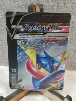 Pokemon TCG Greninja V-Union Promos SWSH155 SWSH156 SWSH157 SWSH158 - Image 2