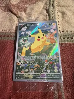 Pikachu Svp 88 Black Star Promo Full Art Holo Tcg Pokemon - Image 1