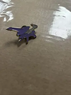 Vintage Official Pokemon Mega Latios Collectors Pin Pokemon Purple 2015 - Image 1