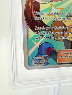 2019 Pokemon S&M Cosmic Eclipse ROSA #236 | Full Art | PSA 9 MINT - Image 4