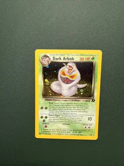 Dark Arbok 2/82 HOLO Team Rocket Pokemon TCG WOTC Vintage LP - Image 1