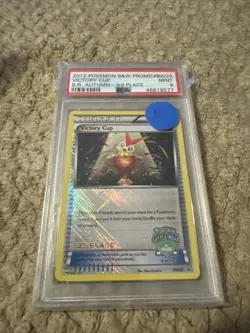 Pokemon TCG Victory Cup BW29 Battle Road 3rd Place Spring 2012 PSA 9 MINT - Image 1