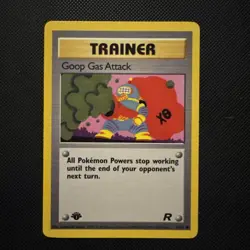 Pokemon TCG Goop Gas Attack Team Rocket 78/82 Regular 1st Edition Common - Image 1