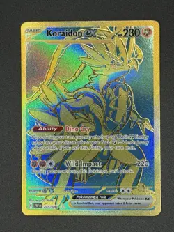 Pokemon Paldean Fates - Koraidon ex Hyper Rare 245/091 - Image 1