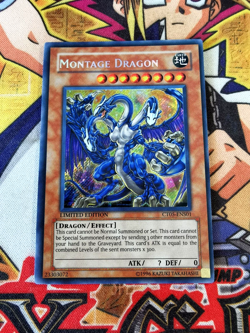 Montage Dragon ct05-ens01 Ltd Ed (NM/VLP) Secret Rare Yu-Gi-Oh! - Image 1