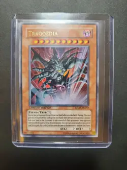 Yugioh - Tragoedia JUMP-EN033 Ultra Rare Promo - Image 1