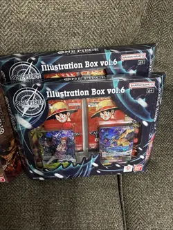 Lot Of 4 - One Piece 13 OP-13 Illustration Boxes (IB-05) Vol.5 ×2 and Vol.6 ×2 - Image 2