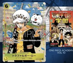 One Piece Trafalgar Law OP12-106 UC Japanese Promo (inside Manga volume) - Image 4