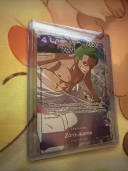 Zoro-Juurou One Piece ST18-004 Treasure Rare English NM - Image 1