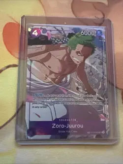 Zoro-Juurou One Piece ST18-004 Treasure Rare English NM - Image 2
